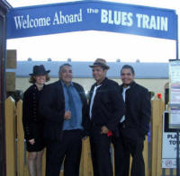 The Buddy Knox Blues Band at the Blues Train