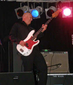 Darren Clarke playing his Fender photo by Colleen